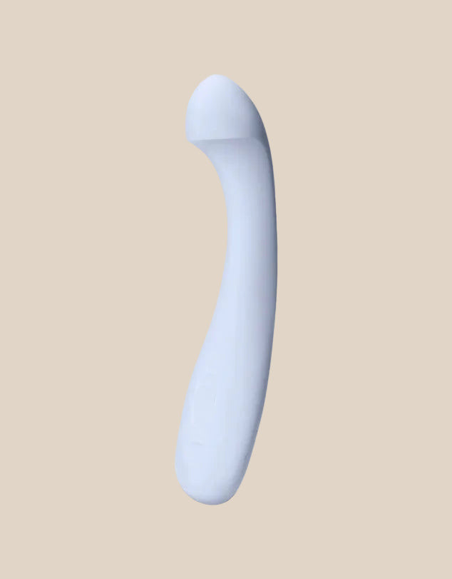 Dame Arc in Ice Blue at Noirette – Luxury curved G-spot stimulator.