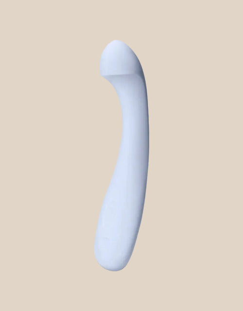 Dame Arc in Ice Blue at Noirette – Luxury curved G-spot stimulator.