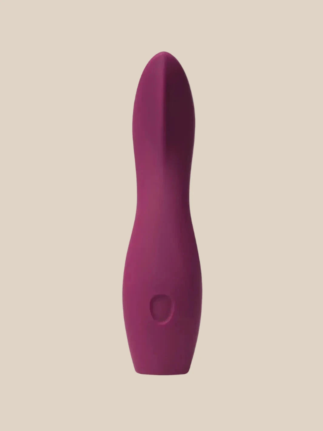 Dame Dip 2.0 in Plum at Noirette – Deep purple tapered waterproof vibrator.