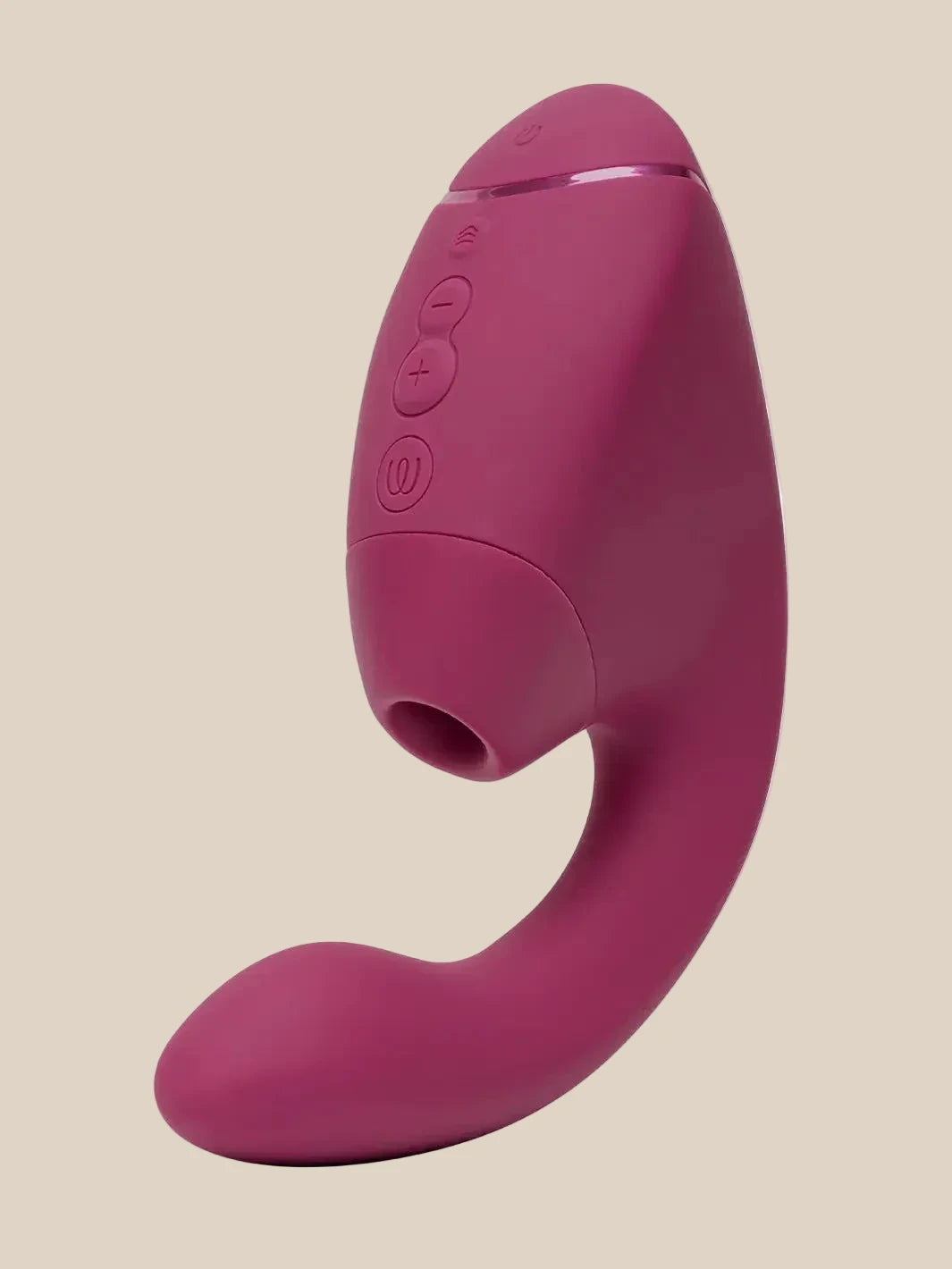 Womanizer Next Duo in Dusky Pink at Noirette – 100% waterproof dual-motor clitoral and G-spot toy.